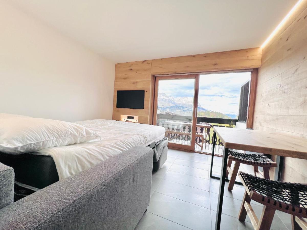 Appartement 4 Personnes Pistes Combloux Eksteriør billede
